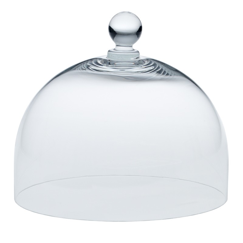 Glashaube Glass Dome Medium, rund Cake Stands bei Home of Cake