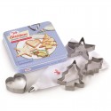 Tala Retro, Christmas Cookie Cutters Set  